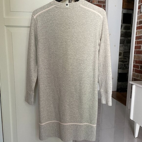 Lululemon On Repeat Dress Heathered Light Ivory SZ 4 - Picture 7 of 11